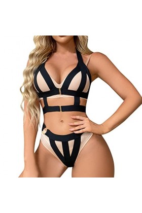 Body Dentelle Grande Taille Creuse Lingerie sous-vêtements vêtements de Nuit Anneau en Acier Pyjamas jarretière Ensemble Sexy