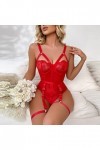Body Sexy Femme érotique Lingerie Femme Sexy Dentelle Body Lace Teddy Bodysuit Bodys Femmes Sexe Lingerie Lingerie Slim Jumps
