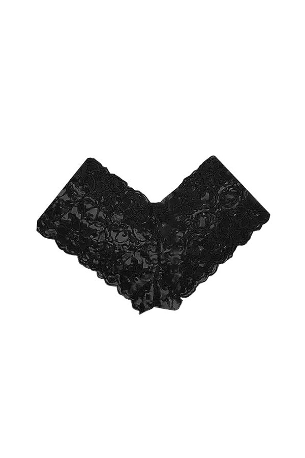 CUTeFiorino Sexy Body Femme Sous-vêtements Sexy Dentelle Transparent Table Taille Haute Dentelle Sous-Vêtements Drôle Sous-Vê