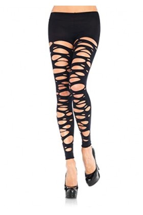 Leg Avenue Legging Ovales Ajourés Noir Taille Unique