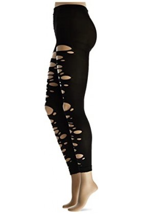 Leg Avenue Legging Ovales Ajourés Noir Taille Unique