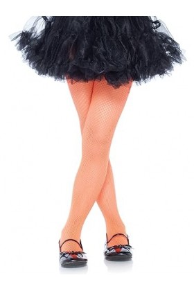 Leg Avenue Collant en résille pour enfant