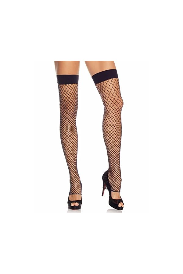 Leg Avenue 9089 Jambières JusquAux Cuisses Industrial Net Noir Tu Eur 34-38
