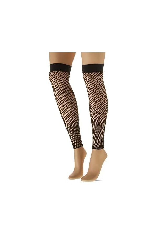 Leg Avenue 9089 Jambières JusquAux Cuisses Industrial Net Noir Tu Eur 34-38