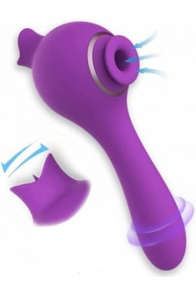 portable Vibrømásseúrs Fěminin va et vient 3 en 1 Clîtôrîdien Súcëúr Fémînîn Sṭiṃulateur Clîtórîdiẹñ 10 * 10 * 10 Modes, mass