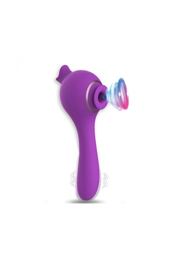 portable Vibrømásseúrs Fěminin va et vient 3 en 1 Clîtôrîdien Súcëúr Fémînîn Sṭiṃulateur Clîtórîdiẹñ 10 * 10 * 10 Modes, mass