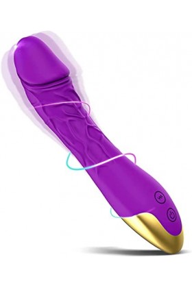 AMOZICI Masseur portable Vîbrømásseúrs Fẹmînin Clìtøridîén Súcëúr Sîlencieux Avec 10 modes Vîbromàsséur Fémmé Gôdémîchés Homm