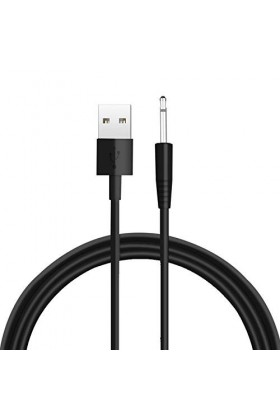 XOPLAY Wand Massager Câble de charge USB vers DC pour masseurs sans fil Noir