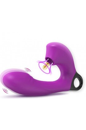 BOWQYSèxtôyse Couple Plaîsir Femme Portable massager Vîbrô-másseúr Clîtôrîdien Súcëúr Fémînîn Ġödê Fêmmë Šêẋ Tóyș Feṃmẹ 10 * 