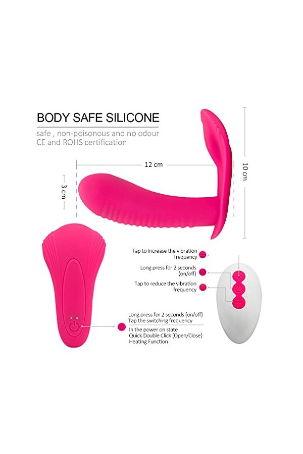 Mini Culotte Vibrante Clitoridien Suceur Pour Femme Pont G Clitoridien Suceur Vibromasseur Clitoridien Suceur Point G Silenci