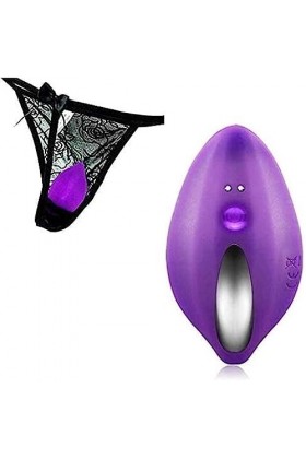 HytTer Culotte Vībròmäsśeur Telecommande Suceur Clitoridien Stimulateur Ṿibro-Masseur Clitoridien Suceur Clitoridien Ṿibreur 