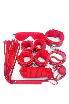 kit de Formation de Massage en Silicone Jouet B`D`S`M pour les Couples bdsms sex Cadeau sport domicile de formation Kit 7 Pcs