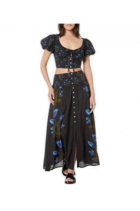 Free People Easy to Love Set Black Combo MD