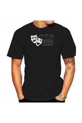 GOFI OTD Obsessive Theatre Disorder T-Shirt Thespian Broadway Acting Black XXL
