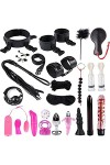 EsHals Ensemble de Servitude Composé, Adult Fun Toy Suit 18 Pcs/Set Bundled Binding Set New Set Sm Kit For Couple Adult Śęxy 