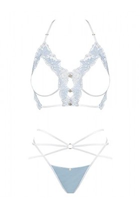 Obsessive Deilana 2 PCS Set Blue Blue S