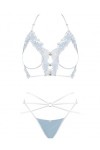 Obsessive Deilana 2 PCS Set Blue Blue S