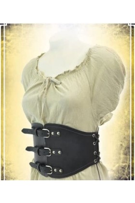 Ceinture corset - Corset en cuir - Armure en cuir pour LARP et Cosplay-p62