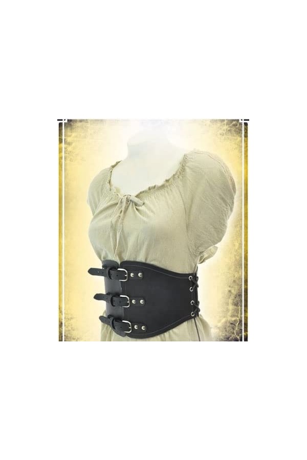 Ceinture corset - Corset en cuir - Armure en cuir pour LARP et Cosplay-p62