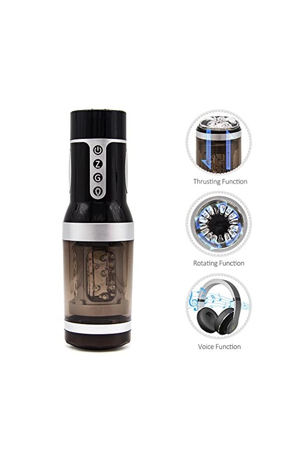 MasturbâTeur electrique appareil de Massage Pour Homme Cup Masturb?teur Va et Vient Vibrat suceur Masturbation Sexes Toyes