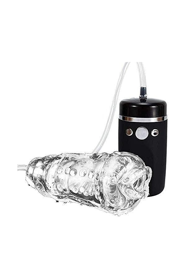 Māştừrbateừr Masculin Pênņis Vîbromäššeür Homme Electrique Va et Vient avec Vitesses Mäššêur pour Hommes Vîbråņt Sụceụr