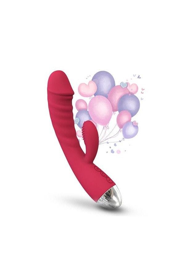 Šëẋ Tôýs Femme Sèxtôyșe Couple Plaisir Fémmé Clìtøridien Vibrömasseúrs Feminin Silencieux, 12 Mode Sëx Tôýs Tôyșpoûr Pour Ḟ