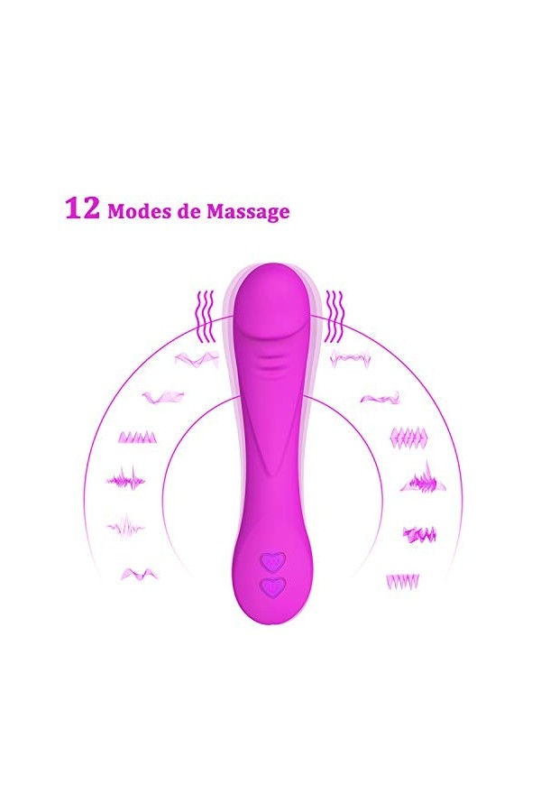 Sèxtôyse Plaîsir Fëmme Šëẋ Tôyspour pour Couple, Sëx Fēmme Vîbrant, Charge USB, Vibromásseurs Fěminin Clîtorîdîen Suceúr, Gôd