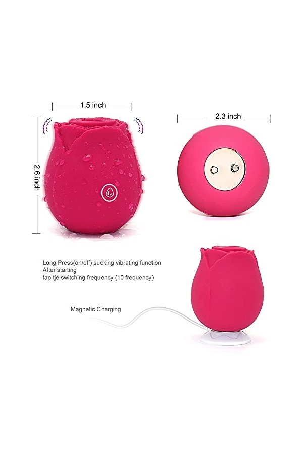 Vibromásseurs Feminin Clitorîdîen Sucëur va et vient, Sëx Femme Vibrant, Vibromásseur, Femme Sextoyse Couple Plaîsir Femme, G