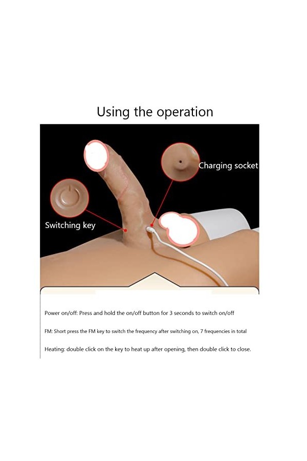 ZJZFL Silicone à tête Unique Multi-fréquences Démanteler