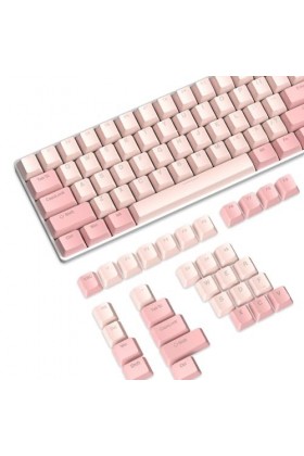 Keycaps ABS,104 Touches Double Shot Keycap Set,Profil OEM,Disposition ANSI US pour Clavier Mécanique,Compatible avec Les Comm
