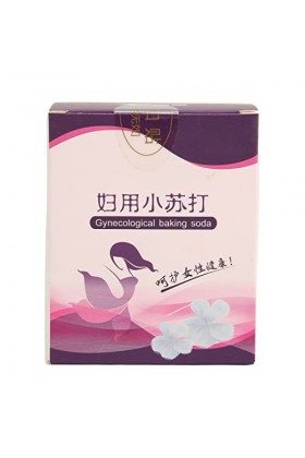 Gynécologique Soulagement Vaginale, Bicarbonate de Soude Doux des Démangeaisons Féminin Rinse Wash 30pcs, Coussins Poudre de 
