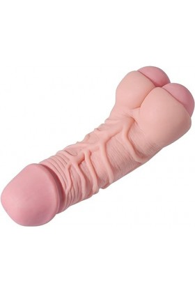 Gode Anale pour homme Gay Realiste Mâsturbatéur Masculin,Vagin et Bouche Mâsturbatéur Cup