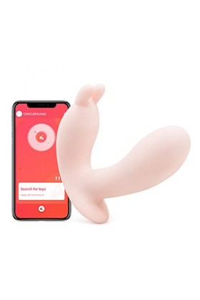 Oeuf Vibrant Bluetooth APP ???? f???e femme portable SěxToýsě GộdE Vìbráńt Femme Rạbbit Vîbrộ-mạssẹür Clītôrìdiēn Póińt ĝ Rot