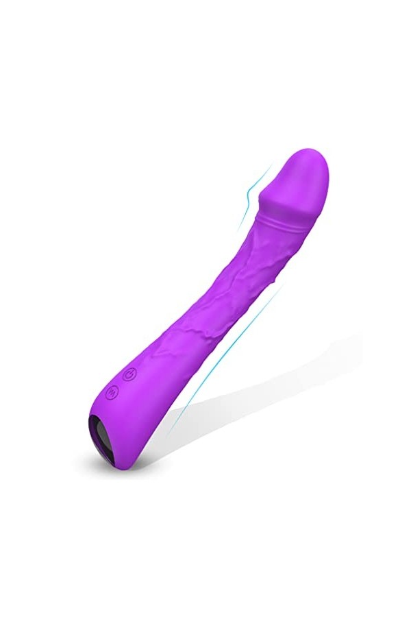 Vìbromässěur Vìbränt Femme Couples Mässěur, Vìbrätěur Clìtorìdiěn Sěxūěl Femmes Puissant Pőińt ġ Rechargeable Silencieux Mini