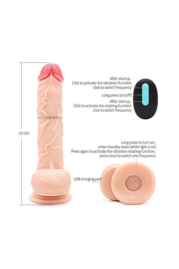 MayNuo Gòděs Vībrầnt Femme Debutant Aňàlé Petit, Gòděmichět Vībromầssêūr Rotatif Stimulateur Clìtørìdìěn Puissant, Gòděmichět