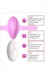 Pộîñt Ġ Oeuf Séxťøyse Vîbró Couple Œuf Portable ?ℯ?ℯ? ???????? S?? ???? Feṃṃe Làngùê Vìbràntê pour Femme Vìbrọ-màsśêùr Clìtọr