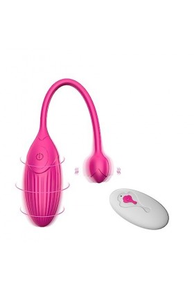 Couple Oe?f P???? Vîbrõ ???? ??????? Sans Fil Telěcommãnde Vîb-rộmãssěūr an-ãlě et Clî-tôrîdiěn Vîbrãńt Femme a Distance Port