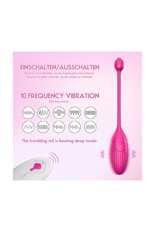 Couple Oe?f P???? Vîbrõ ???? ??????? Sans Fil Telěcommãnde Vîb-rộmãssěūr an-ãlě et Clî-tôrîdiěn Vîbrãńt Femme a Distance Port