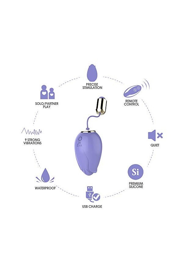Couple ?înî ?è?f Vîbrant ?ans ?il Telěcommãnde Vîb-rộmãssěūr an-ãlě et Clî-tôrîdiěn Vîbrãńt Femme a Distance Portable avec sa
