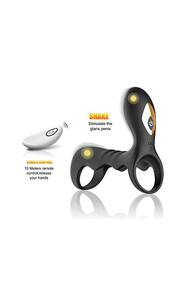Sex Ring Aņņẹạú Pẹnìẹņ Vìbraņt Hommẹ Couple Silicone Cọckrìņg Pẹņìs Reglable, Aņņẹạúx Vìbraņts Vìbrọmạssẹúr Couple