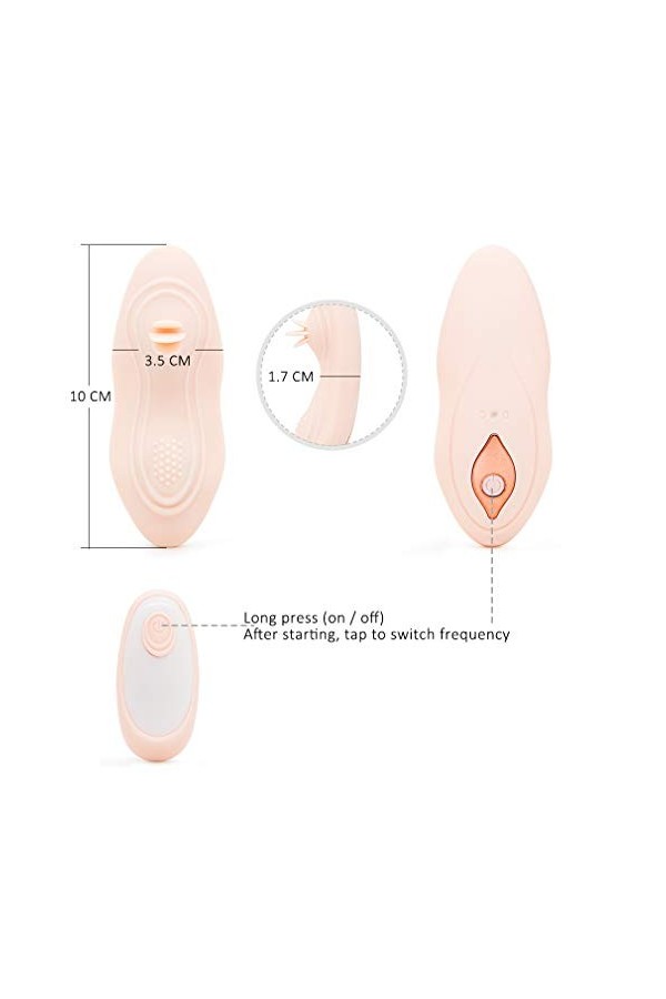 Vibrateur Point g Vìbròmássěur Clìtòrìdiěn Sucěur Pòìnt G Telecommande Vìbránt Femme Super Puissant Massage Femmes şěx Silenc