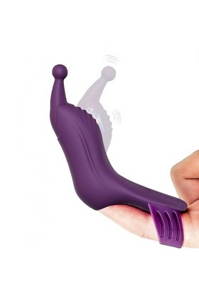 Vîbrante Sé???ýs Doigt Vìbrọ-màsśêùr Clìtọr-ìdì-ên Pọìnt Ġ Pu?????t Silencieux, sęxtọysê Femme Vìbràtêùr Lêčhênt Stimulàtêùr