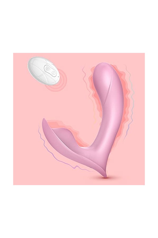 Telecommande Vìbròmássěur Clìtòrìdiěn Sucěur Pòìnt G Telecommande Vìbránt Femme Super Puissant Massage Femmes şěx Silencieux