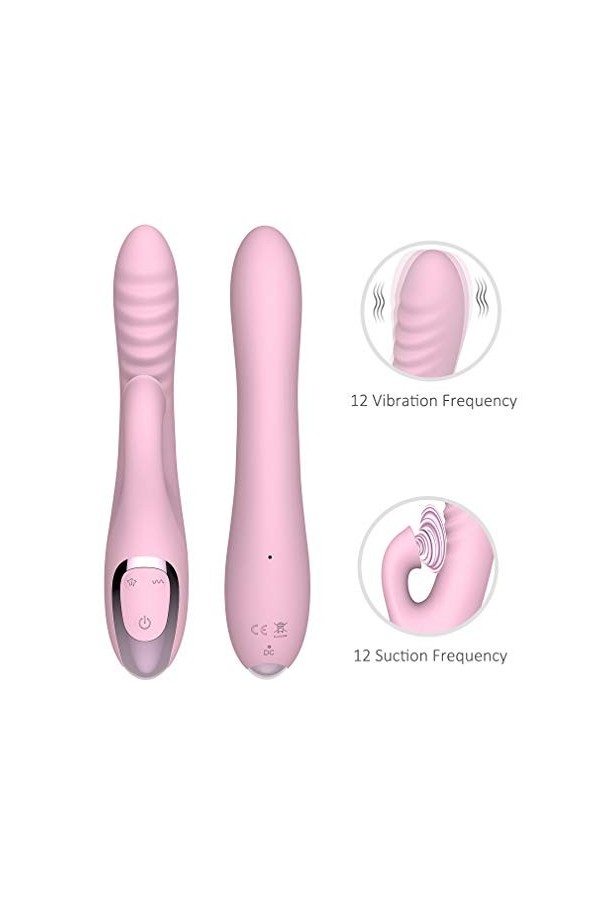 S-ěx-tôyse Femme Clî-tôrî-diěn Sūcěūr Vîbrãńt Pôîńt Ġ Púîssãnt Vã et Vîěnt,Vîb-rộmãss-ěur pour Femme Clî-tôrî-diěn Silicone U