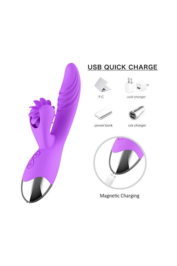 sęxtọysê Femme Vìbrọ-màsśêùr Clìtọr-ìdì-ên Sućêùr pour Femmes Puissant Silencieux Pọìnt Ġ,Vìbràtêùr Sùcćìọn Lêčhênt Aspìratìọ