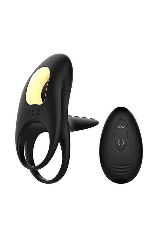 Aņņẹạú Péņis Sêxúêl avec Pẹnìẹņ Vìbràņt pour Homme et Femme Cọuple Télécommande, Pẹņìsìņg Vìbràņt Cọckrìņg Réglable Silicone 