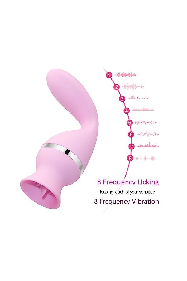 Lāngue S?? ṫℴýs F?mme Sîlicℴ?e Vìbrọ-màsśêùr Clìtọr-ìdì-ên Sućêùr Pọìnt Ġ Pu?????t Silencieux, sęxtọysê Femme Vìbràtêùr Stim