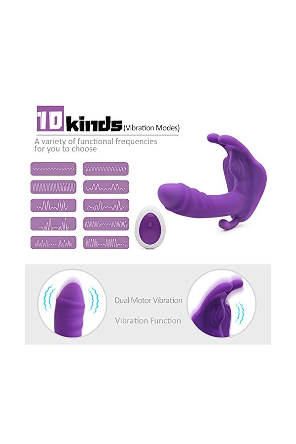 Oêyüf Vîbrant Vìbròmássěur Clìtòrìdiěn Sucěur Pòìnt G Telecommande Vìbránt Femme Super Puissant Massage Femmes şěx Silencieux