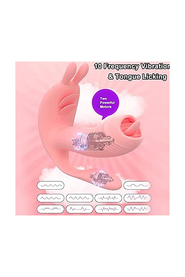 Oêyüf Vîbrant Vìbròmássěur Clìtòrìdiěn Sucěur Pòìnt G Telecommande Vìbránt Femme Super Puissant Massage Femmes şěx Silencieux