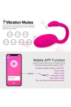Mini Oℯụf Couple înî èf Vîbrant Invisible Wearable Wireless Remote Control Vibrating Egg Jumping Female Pink sęxtọysê Femme V